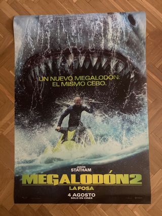 Poster Cine Megalodón 2. La fosa.