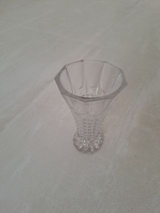 Florero vidrio pequeño