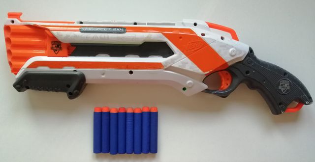 NERF N-Strike Elite Rough Cut 2X4 Blaster