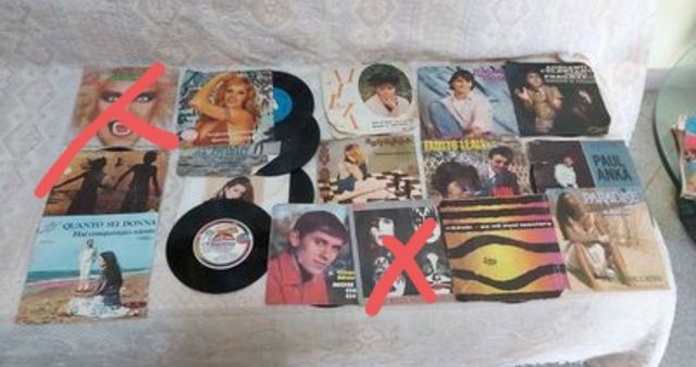 LOTTO  dischi in vinile 25€
