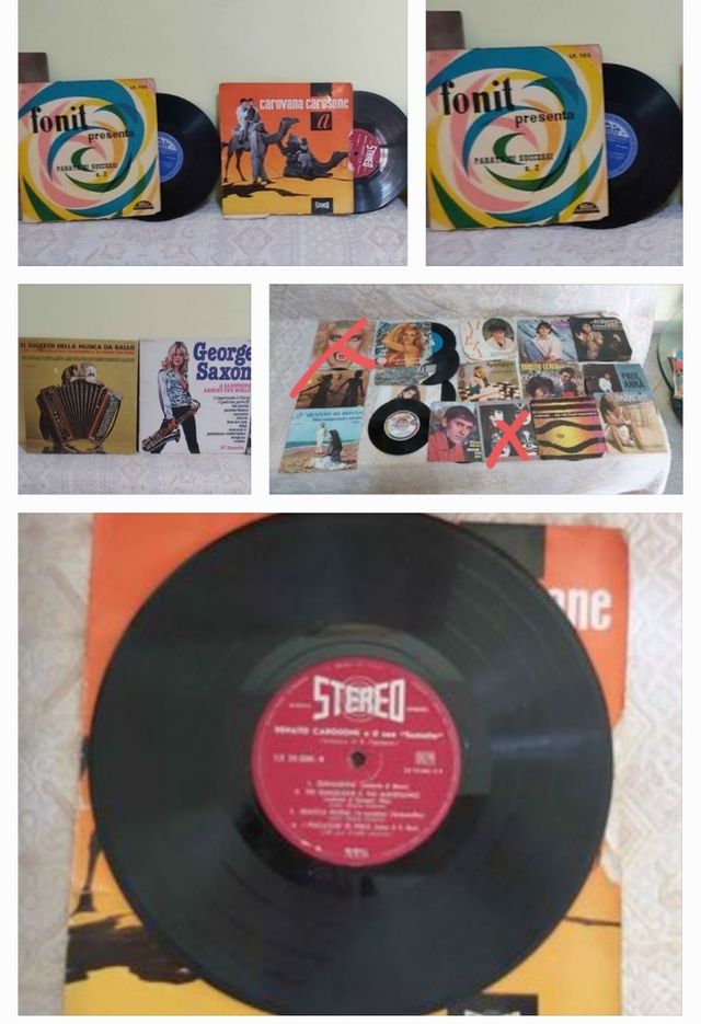 LOTTO  dischi in vinile 25€