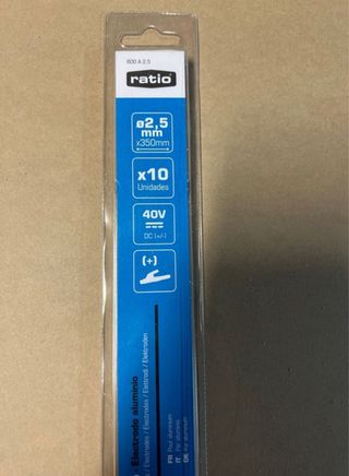 Inox electrodos 316 y aluminio