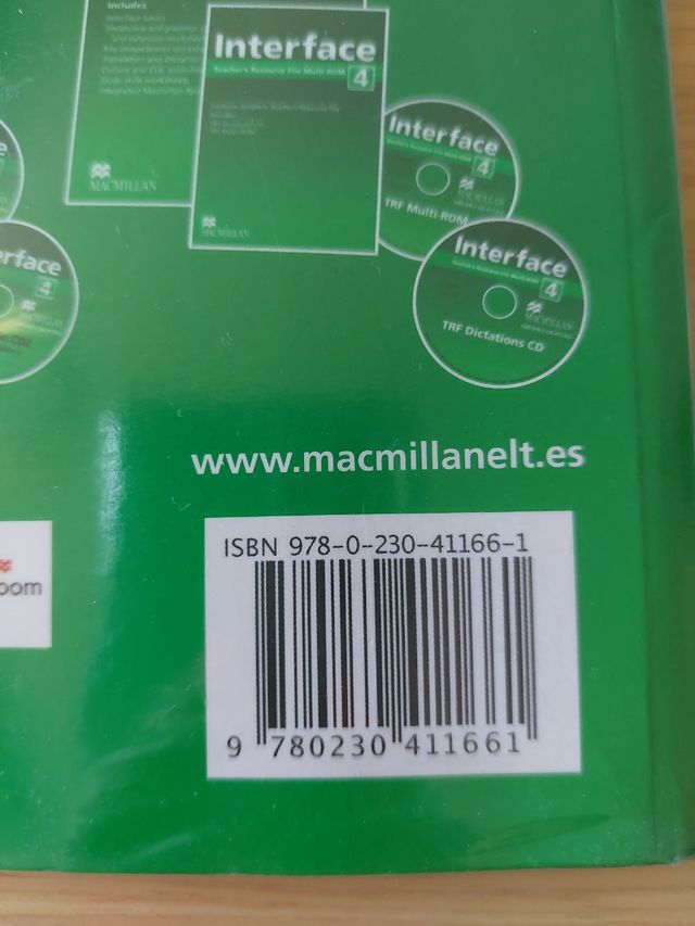 Libro inglés Interface Student's Book 4° Eso