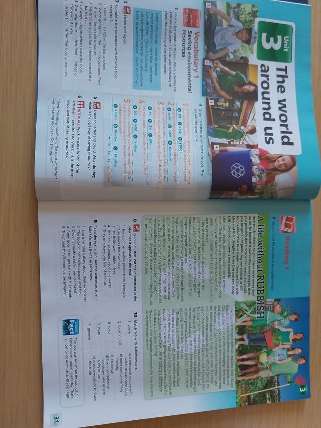 Libro inglés Interface Student's Book 4° Eso