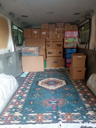 Vaciado mudanzas transporte... 