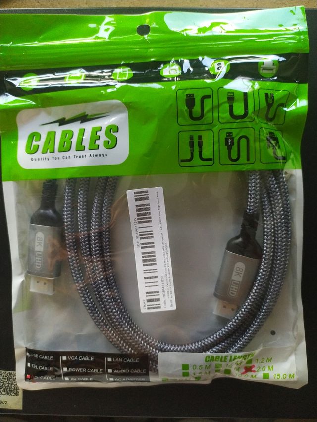Cable HDMI 8K
