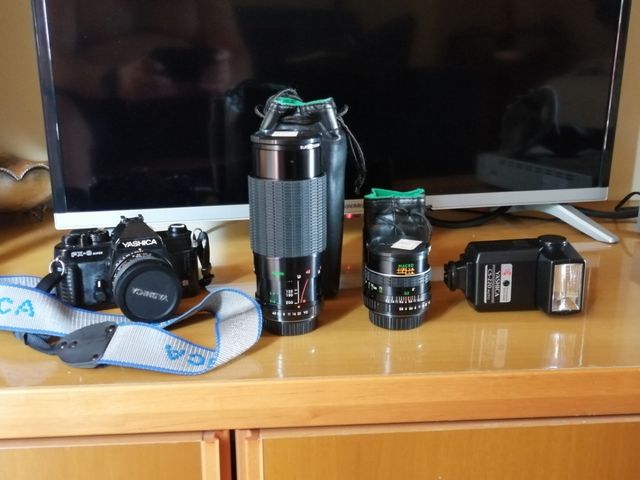 Yashika fx3 super super accessoriata