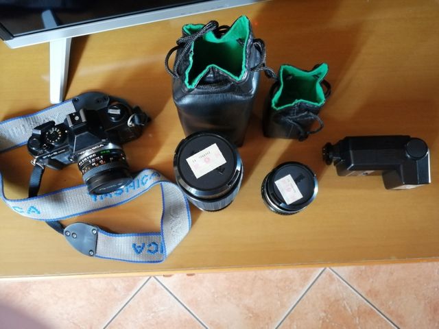 Yashika fx3 super super accessoriata