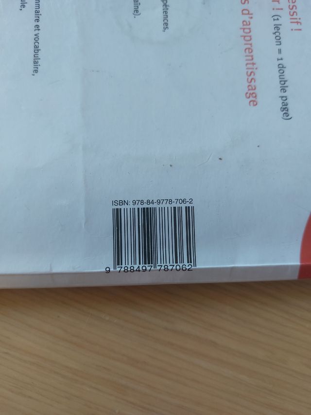 Libro francés 4° Eso Inedit. 9788497787062