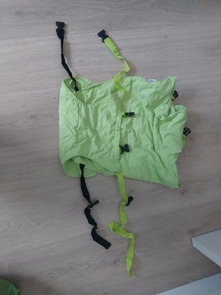 Trona portátil tela plegable