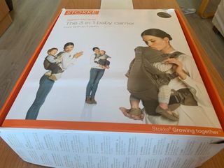 Mochila portabebés mycarrier stokke