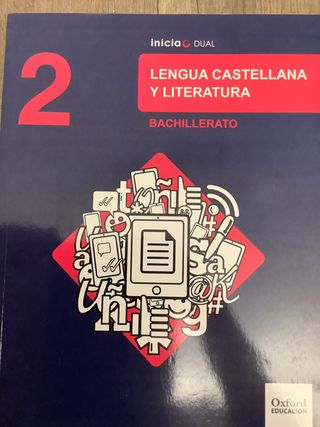 Libro de Lengua. 2 Bach. Ed. Oxford. Sin usar