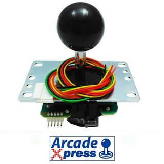 Joystick Arcade Original Sanwa JLF Negro