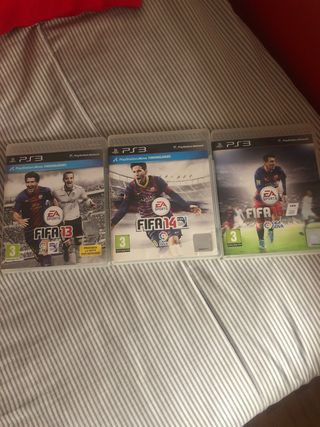 Pack FIFA 13, FIFA 14 y FIFA 16 PS3