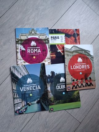5 mini Guías: Dublín, Venecia, Londres, Roma y Par