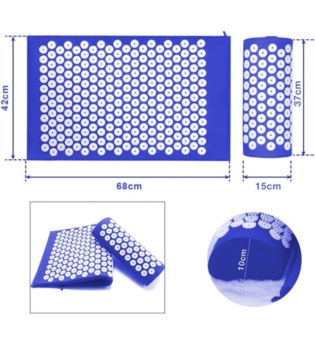 Tappetino con Cuscino per Massaggio Shiatsu