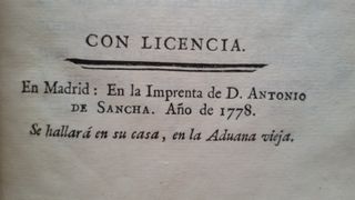 SELVA MILITAR Y POLÍTICA (IMPRENTA SANCHA, 1778)
