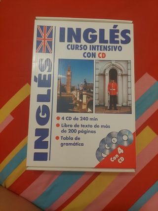 Pack curso intensivo inglés con CD