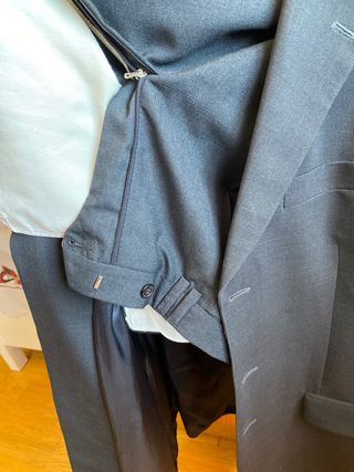 traje azul marino Cortefiel