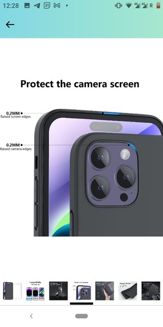 Funda para iPhone 14 Pro MAX con 2 Cristales NUEVO