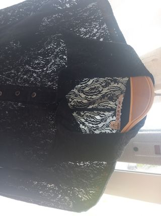 Camisa de encaje Mango