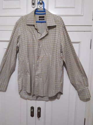 ZARA Camisa cuadros