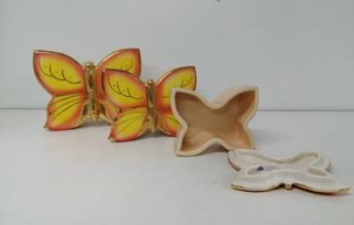 Mariposa joyero. Cerámicas Cerma C. B.