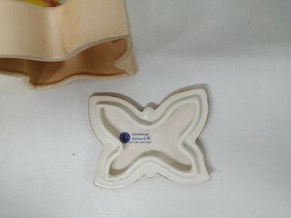 Mariposa joyero. Cerámicas Cerma C. B.