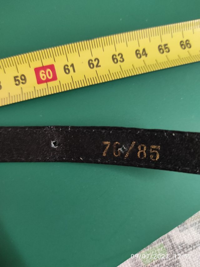 Cintura piccola da donna in pelle 2