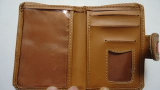 Monedero organizador rojo