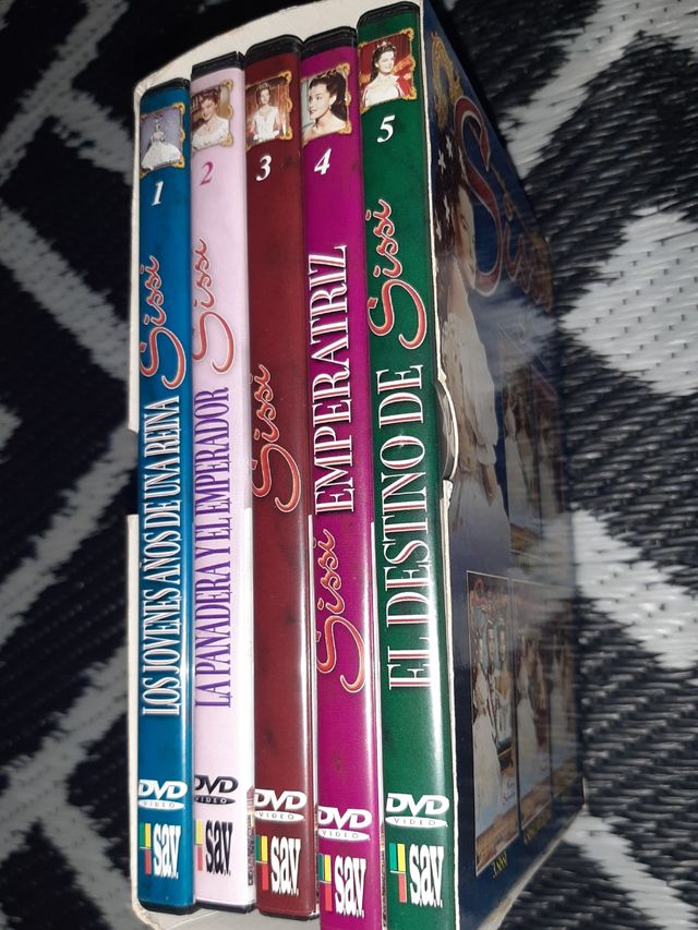 pack coleccion Sissi completa dvd descatalogadas