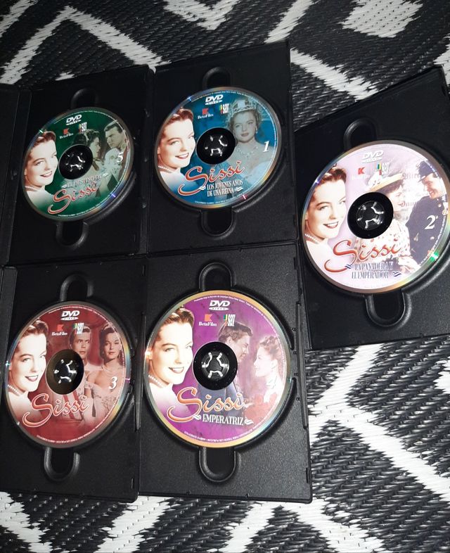 pack coleccion Sissi completa dvd descatalogadas