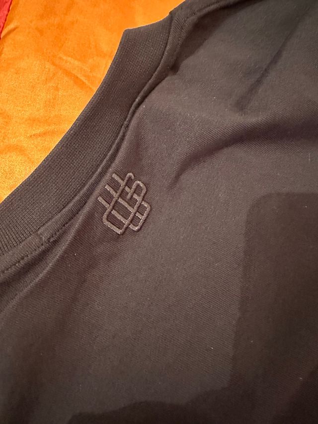 Boxy Fit Long Sleeve Tee Mocha Brown