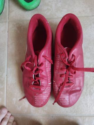 Botas de tacos de futbol