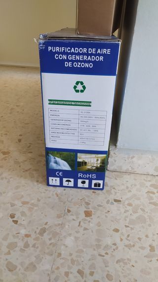 Purificador de aire y ozono