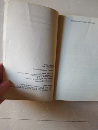 En el camino/ en el curso del tiempo