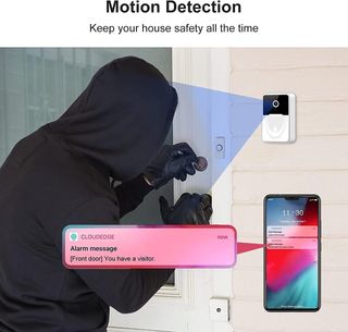 Timbre para casa video portero remoto inalámbrico