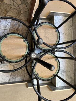 Tris Sgabelli Da Bar