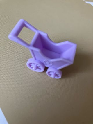 Castillo+cochecito Barbie princesa bebe.Seminue