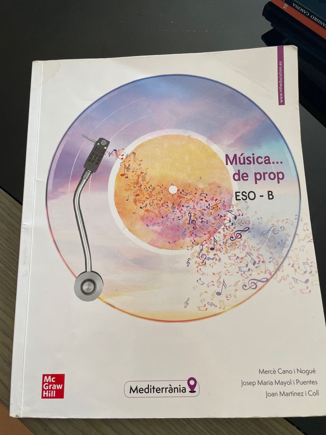 Llibre música ISBN 9788446815857