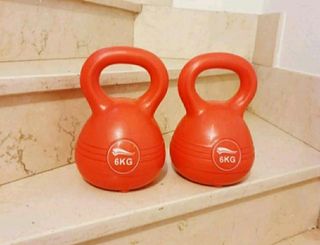 PESAS RUSAS RECUBIERTOS DEPLASTICO (6KG + 6KG) 