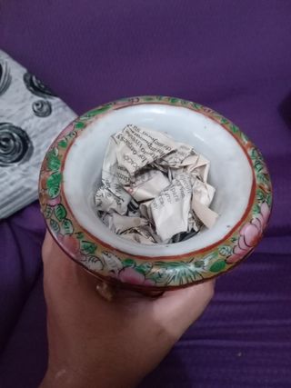 Jarrón chino antiguo