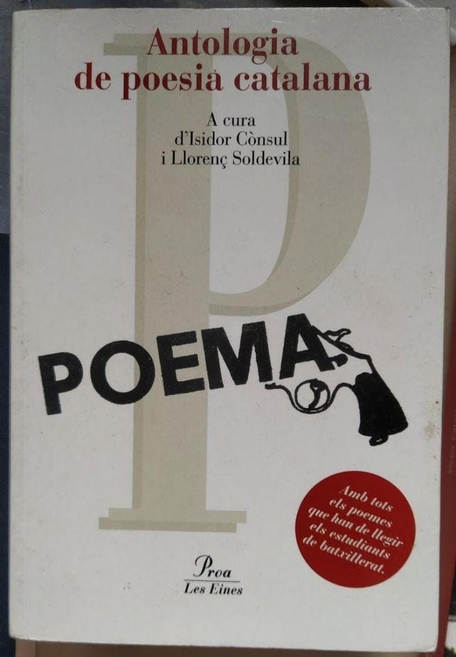 ANTOLOGIA DE POESIA CATALANA.