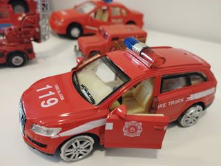Lote 9 vehículos bomberos
