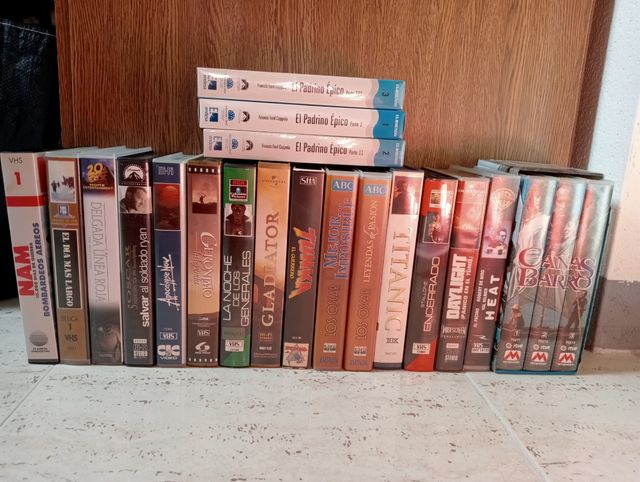 cintas Vhs. pelis y documentales