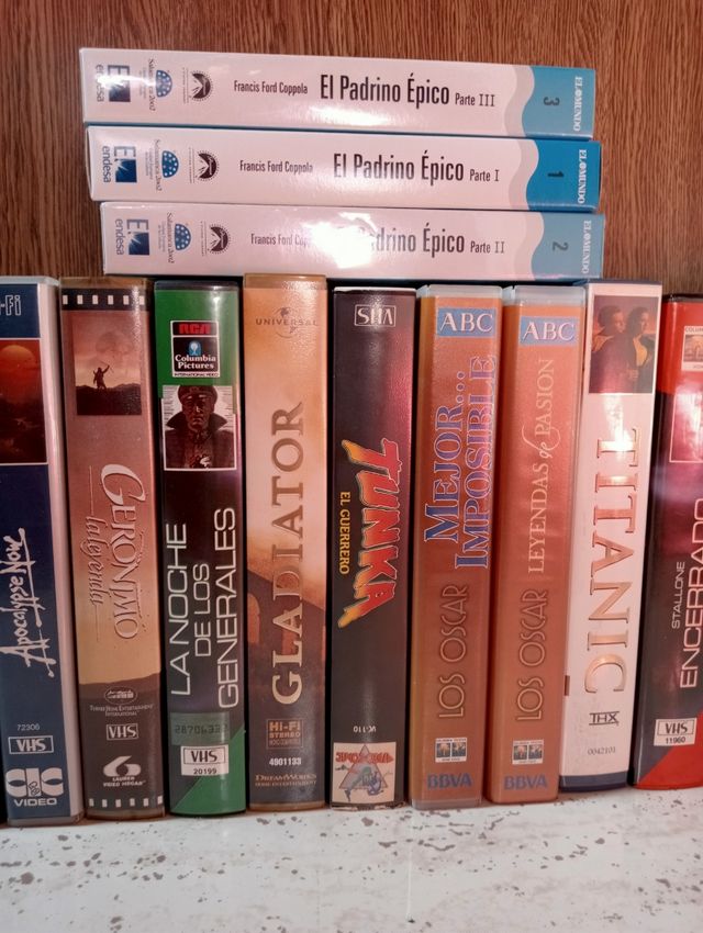 cintas Vhs. pelis y documentales