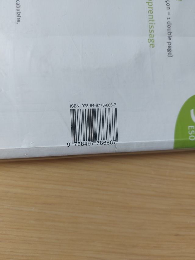 Libro francés 3° Eso Inedit 9788497786867