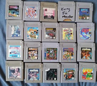 game boy game games lluego jogos lot set o unidad