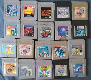 game boy game games lluego jogos lot set o unidad