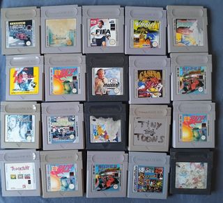 game boy game games lluego jogos lot set o unidad